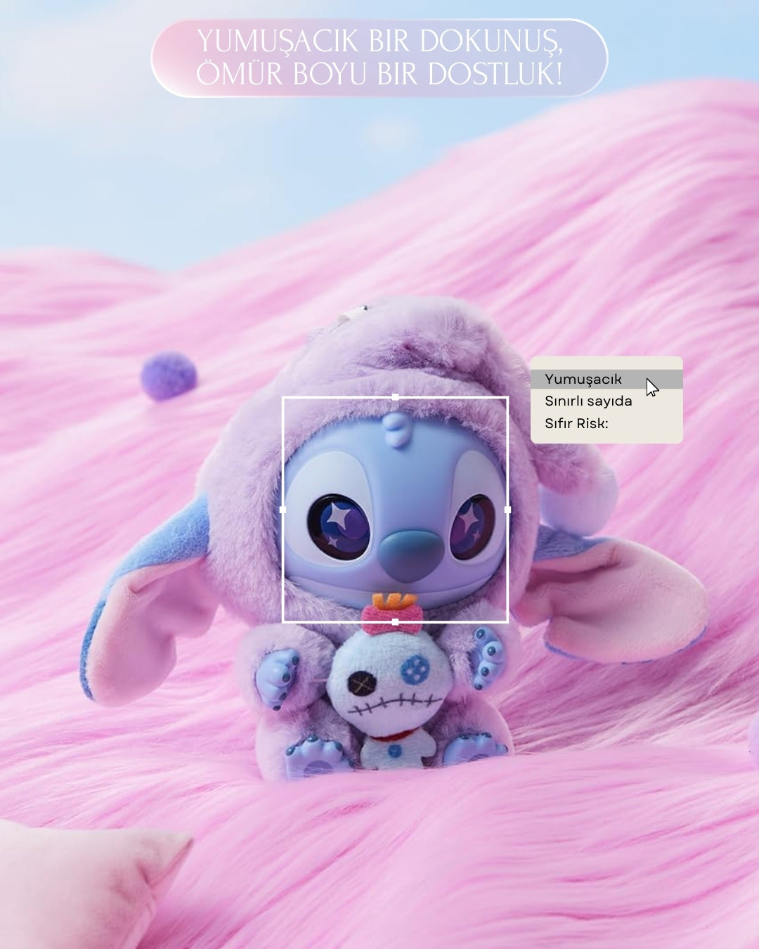 💙 Stitch & Labubu Anahtarlık